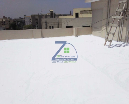 Roof Heat and Waterproofing Treatment at Jamshed Road