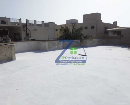 Roof Heat and Waterproofing at PECHS Karachi