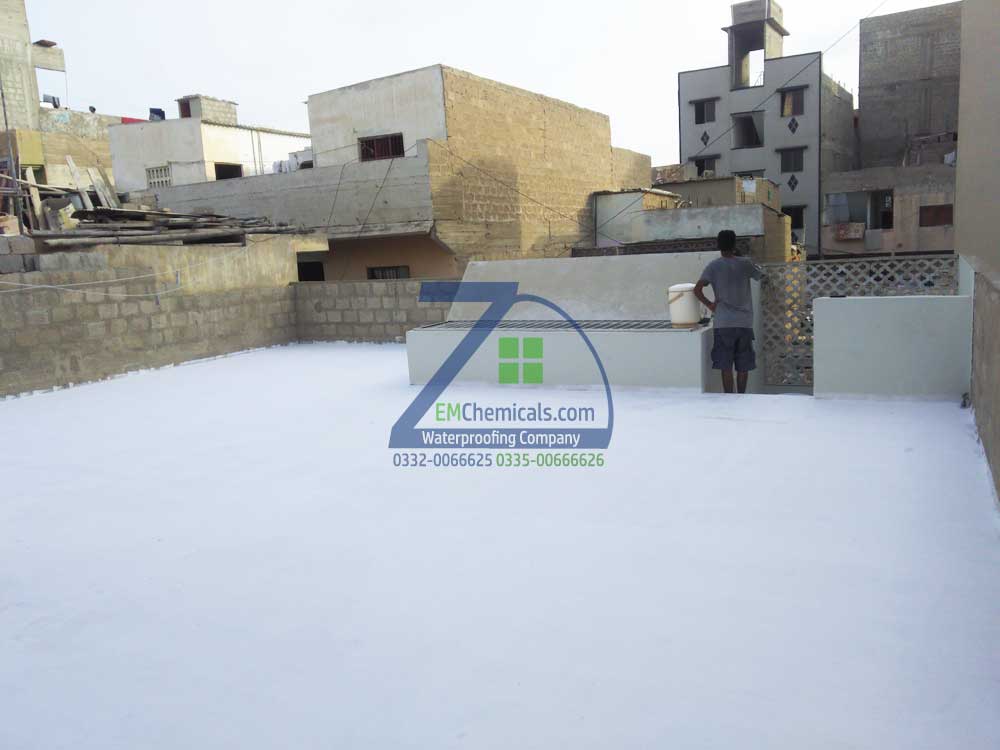 Roof Heat Proofing Treatment at Mehmoodabad