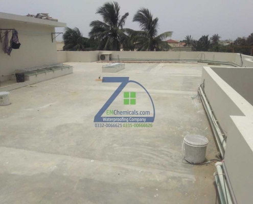 roof heat proofing services at khayaban e sehar dha 5