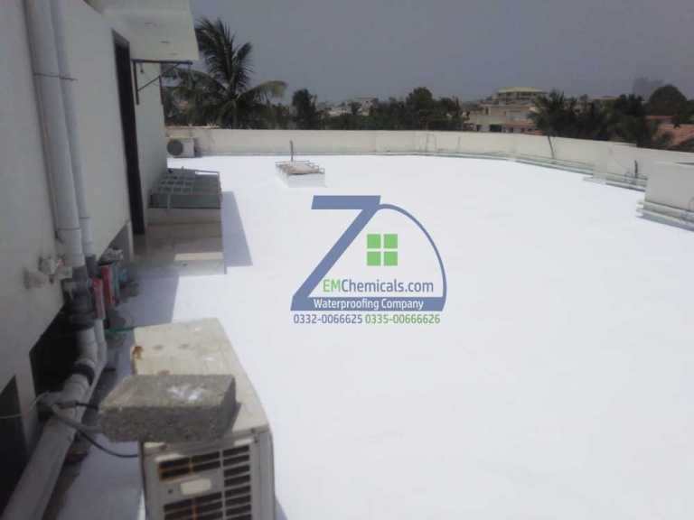 Roof Heat Proofing at Khayaban-e-Seher