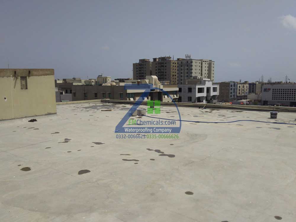 Roof Heat Proofing Done at DHA Phase 1 Indus Automobiles