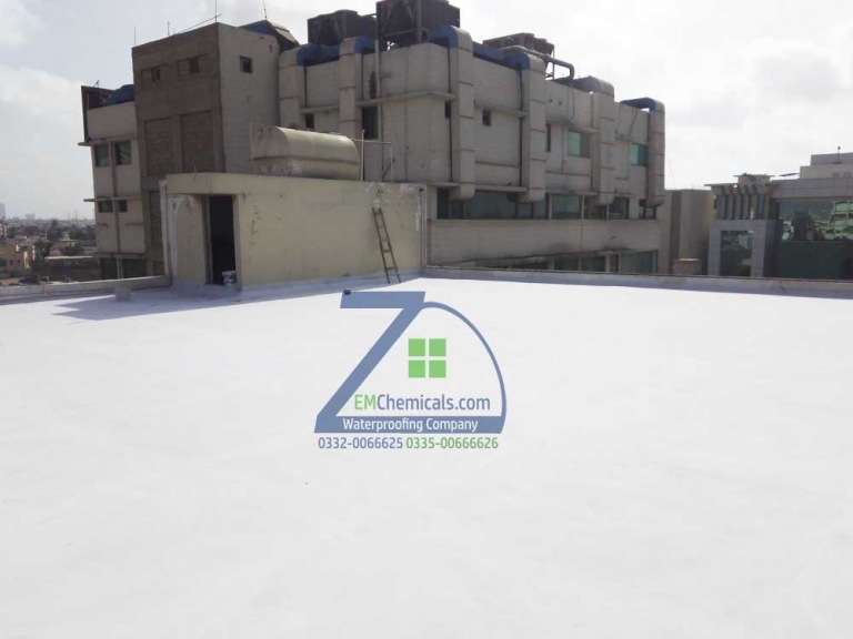 Roof Heat Proofing Done at DHA Phase 1