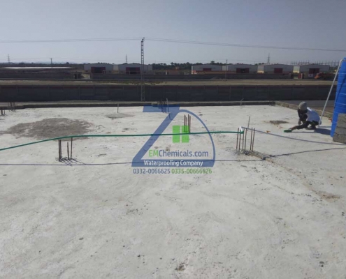 Roof Heat and Waterproofing Done at Turbat Balochistan