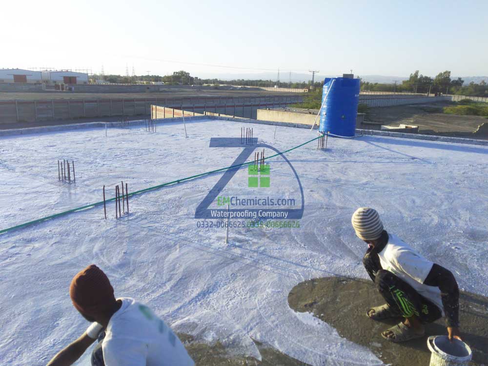 Roof Heat and Waterproofing Done at Turbat Balochistan
