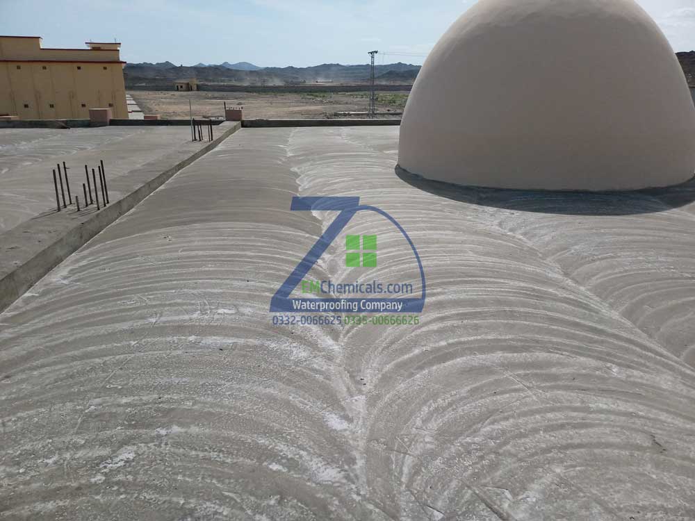 Roof Heat and Waterproofing Done at Masjid in Turbat Balochistan