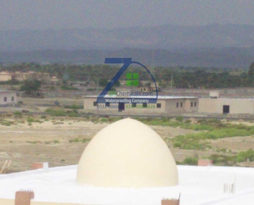 Roof Heat and Waterproofing Done at Masjid in Turbat Balochistan
