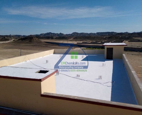 Roof Leakage and Roof Heat Solution on Building 6 Turbat City Baluchistan