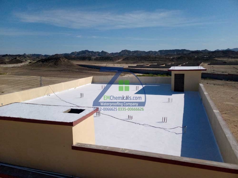 Roof Leakage and Roof Heat Solution on Building 6 Turbat City Baluchistan