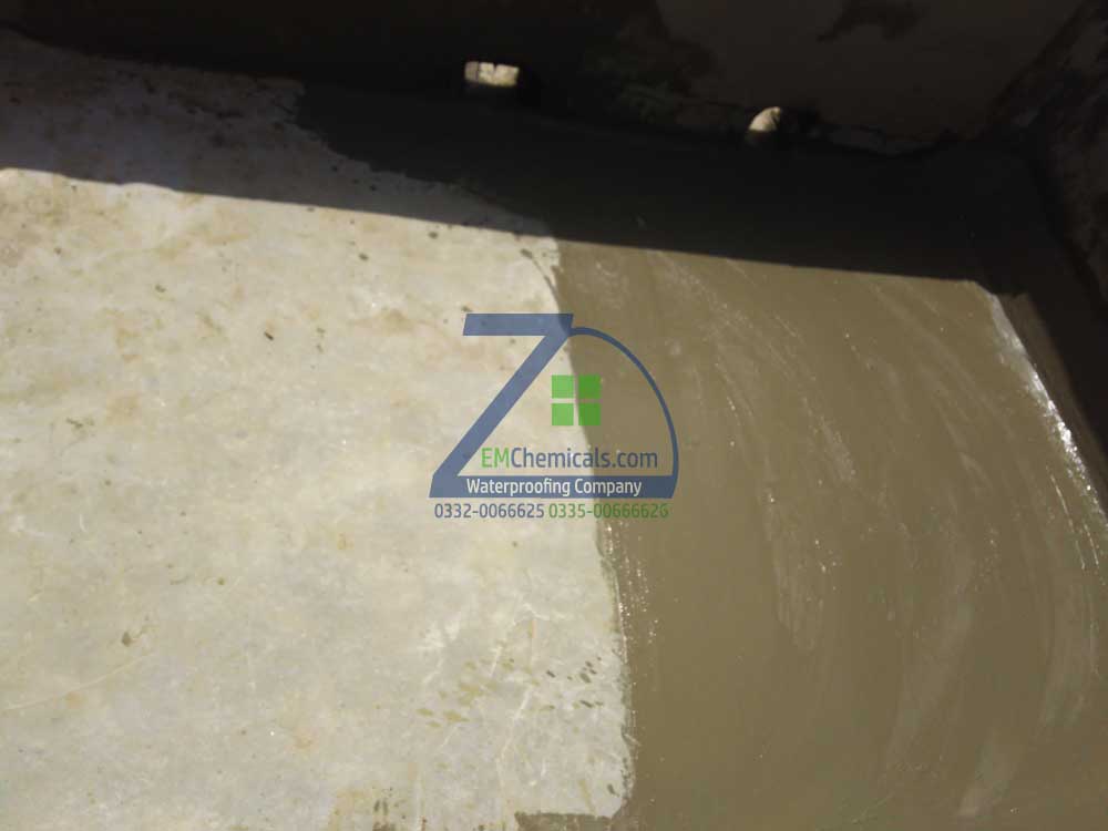Water Tank Leakage Repair Treatment at Iqbal Dyeing Korangi Industrial area