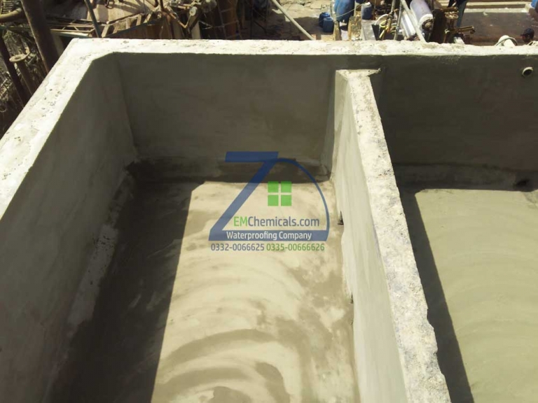 Water Tank Leakage Repair Treatment at Iqbal Dyeing Korangi