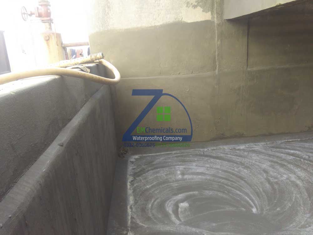 Overhead Water Tank Leakage Seepage Repair Waterproofing at Bhains Colony