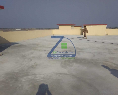 roof leakage and roof heat proofing treatment at turbat city baluchistan