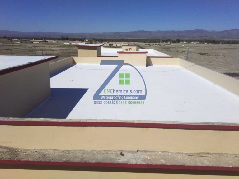 Roof Leakage and Roof Heat Proofing Solution on Building No. 2 at Turbat City Baluchistan