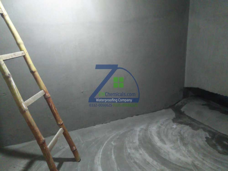 Under Ground Water Tank Leakage Treatment Done at Orangzaib Hospital, Memon Goth