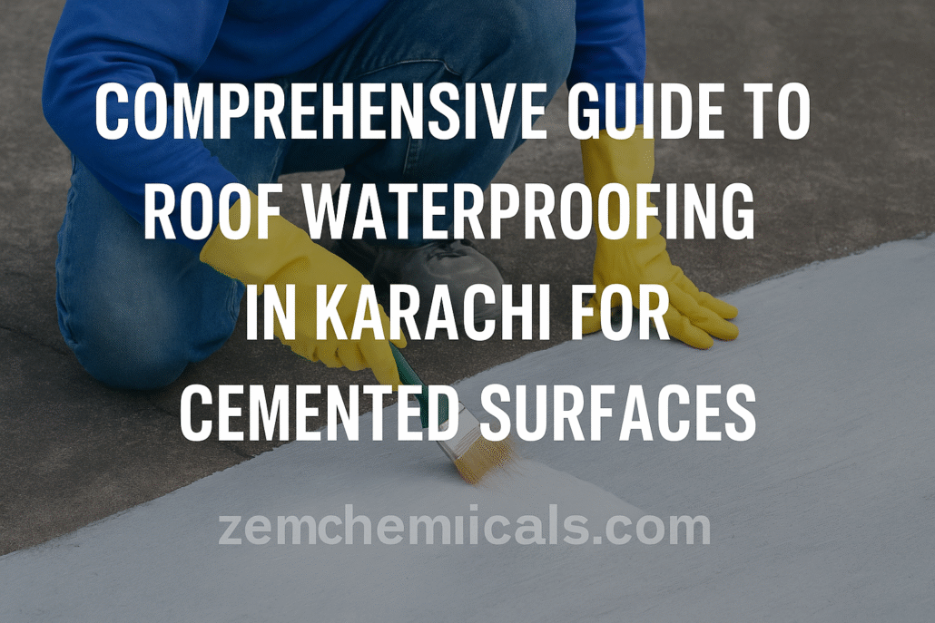 Comprehensive Guide to Roof Waterproofing in Karachi for Cemented Surfaces